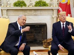 Netanyahu y Trump mantienen una relación cercana y a menudo sostienen llamadas telefónicas. AP/ARCHIVO