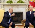 Netanyahu y Trump mantienen una relación cercana y a menudo sostienen llamadas telefónicas. AP/ARCHIVO