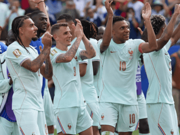 Francia disputará la Semifinal en Dallas contra el vencedor del partido entre España y Bélgica. EFE/A. COLMENARES
