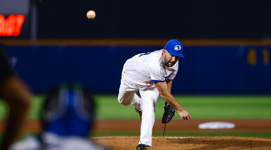 Zac Grotz cargó con la derrota tras lanzar cinco entradas y dos tercios, periodo en el que permitió las cuatro carreras de los Sultanes. CORTESÍA/Charros de Jalisco
