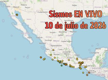 EN VIVO | Sismos en México | Viernes 10 de julio. ESPECIAL / SSN