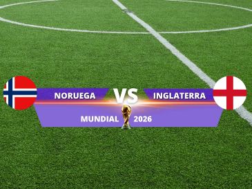 Noruega e Inglaterra disputan en Miami un lugar entre los cuatro mejores del Mundial 2026. ESPECIAL / CANVA