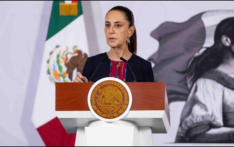 La Presidenta Claudia Sheinbaum Pardo llamó al gobierno y a las agencias de seguridad de Estados Unidos a privilegiar la coordinación con las autoridades mexicanas, en lugar de actuar de manera unilateral. SUN / H. Salvador