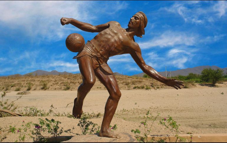 Ulama, es considerado la expresión viva más auténtica del antiguo juego de pelota mesoamericano que aún sobrevive en México. ESPECIAL/SECRETARÍA DE TURISMO DE SINALOA.