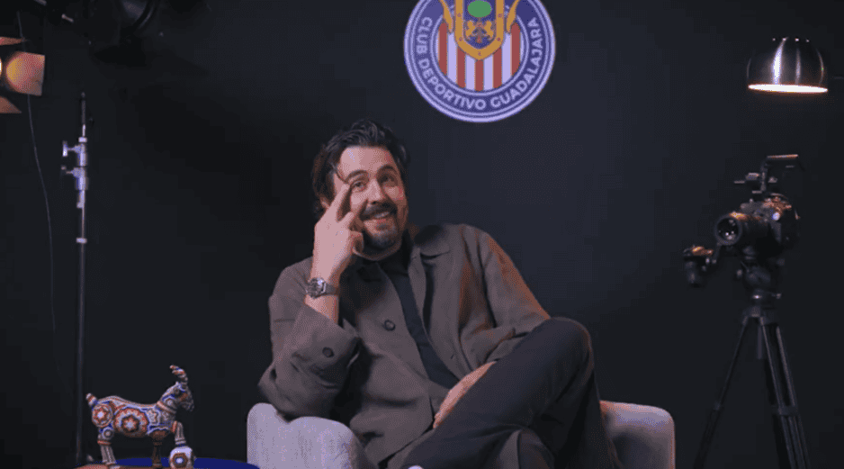 Amaury Vergara, actual presidente de la institución. X/@chivastvmx