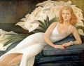 Pieza de Diego Rivera titulada “Retrato de Natasha Gelman”, 1943. ESPECIAL