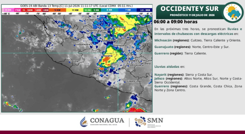 &nbsp;X / @conagua_clima