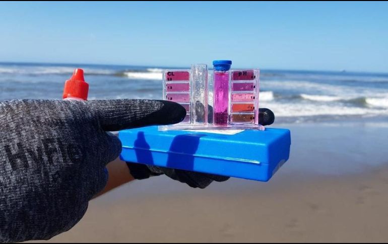 La razón detrás del dictamen de las playas no aptas está relacionada con la presencia de altas concentraciones de bacterias enterococos en el agua de mar. ESPECIAL / Cofepris