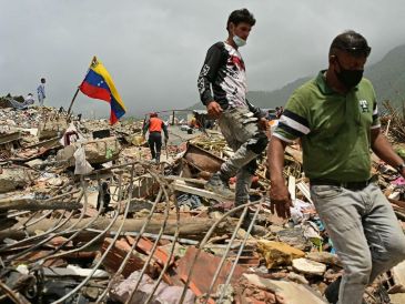 Un doble terremoto golpeó Venezuela el pasado 24 de junio. AFP / M. Bernetti