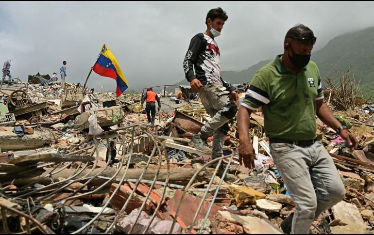 Un doble terremoto golpeó Venezuela el pasado 24 de junio. AFP / M. Bernetti