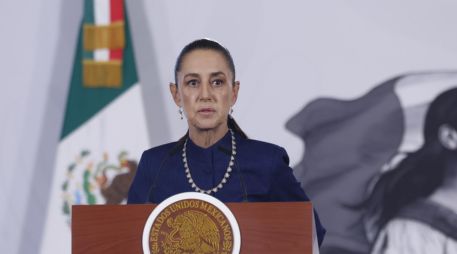 Este sábado, la Presidenta Claudia Sheinbaum encabezó una ceremonia de entrega de Viviendas del Bienestar en Durango. EFE/S. Gutiérrez