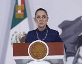 Este sábado, la Presidenta Claudia Sheinbaum encabezó una ceremonia de entrega de Viviendas del Bienestar en Durango. EFE/S. Gutiérrez