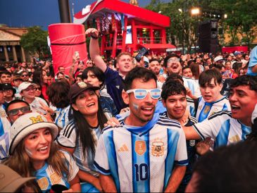 Guadalajara dejó de lado la rivalidad con Argentina para disfrutar el posible último Mundial del astro rosarino. EL INFORMADOR/ J. ACOSTA.