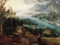 "Lo sembrado en tierra buena, representa a quienes oyen la palabra, la entienden y dan fruto". WIKIPEDIA/"La parábola del sembrador", de Pieter Bruegel el Viejo