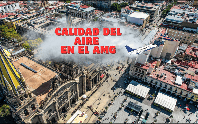 La mañana de este domingo 12 de julio en el AMG se registra buena calidad del aire en Santa Margarita con 20 puntos IMECA.  EL INFORMADOR / ARCHIVO