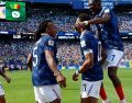La Copa del Mundo de 2026 entra en su fase definitiva. Francia, España, Inglaterra y Argentina se preparan para disputar las semifinales. EFE/S. Moreira