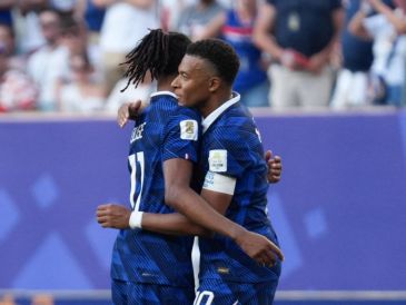 Mbappé declaró estar en óptimas condiciones para jugar, luego de salir de cambio ante Marruecos por una lesión en el tobillo. EFE / ARCHIVO