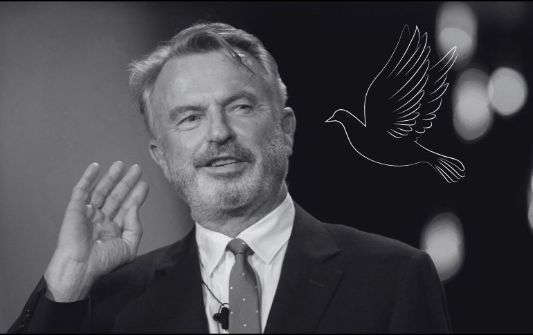 El actor Sam Neill fue uno de los actores más célebres de su generación, con 50 años de carrera y cerca de 150 producciones de cine y televisión. AFP / ARCHIVO