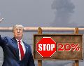 El presidente Trump ha decidido presionar a Irán retomando la medida del bloque naval y añadiendo una tarifa del 20% para los que se animen. AP / ARCHIVO