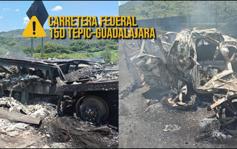La Secretaría de Salud Jalisco refirió que del total de personas lesionadas, 10 ya fueron dadas de alta con el seguimiento debido, mientras que otras tres continúan internadas. ESPECIAL / Protección Ciudadana y Bomberos de Nayarit