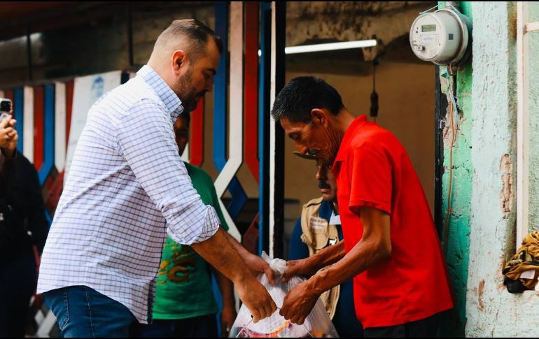 El presidente municipal, Gerardo Quirino Velázquez Chávez, reveló que la lluvia afectó a más de 200 viviendas. ESPECIAL / Ayuntamiento de Tlajomulco