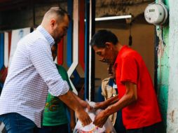 El presidente municipal, Gerardo Quirino Velázquez Chávez, reveló que la lluvia afectó a más de 200 viviendas. ESPECIAL / Ayuntamiento de Tlajomulco