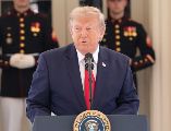 Donald Trump tuvo una entrevista con el comentarista político conservador Hugh Hewitt. AP/A. Brandon