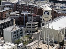 Vista aérea de los Estudios de Paramount, en California. AFP