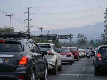 El programa Hoy No Circula se aplica de las 5:00 a las 22:00 horas en todas las alcaldías de la Ciudad de México y en tres zonas conurbadas del Estado de México. SUN/S. Cadena