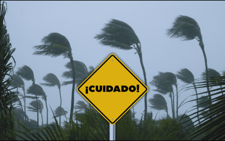 El fenómeno meteorológico más avanzado se localiza actualmente como una zona de baja presión al sur de Jalisco. ESPECIAL / CANVA