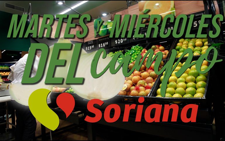 Estas son TODAS las ofertas de hoy y mañana en Soriana por el Martes y Miércoles del Campo. EL INFORMADOR / ARCHIVO