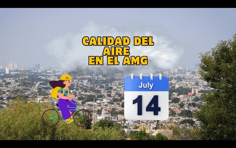 La  mañana de este martes 14 de julio en el AMG se registra buena calidad del aire en Atemajac con 6 puntos IMECA. EL INFORMADOR / ARCHIVO