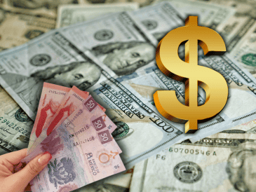 Consulta el tipo de cambio del dólar frente al peso mexicano hoy. La moneda nacional registra ganancias esta mañana, impulsando una caída en la cotización de la divisa estadounidense. ESPECIAL/Canva