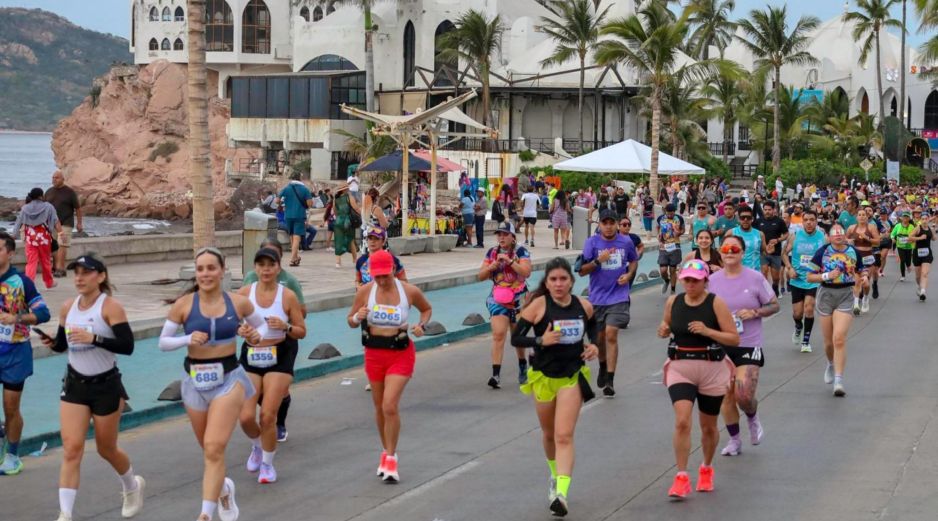 El Gran Maratón Mazatlán Hersa 2026 se realizará del 4 al 6 de diciembre. ESPECIAL/SECRETARÍA DE TURISMO DE SINALOA.