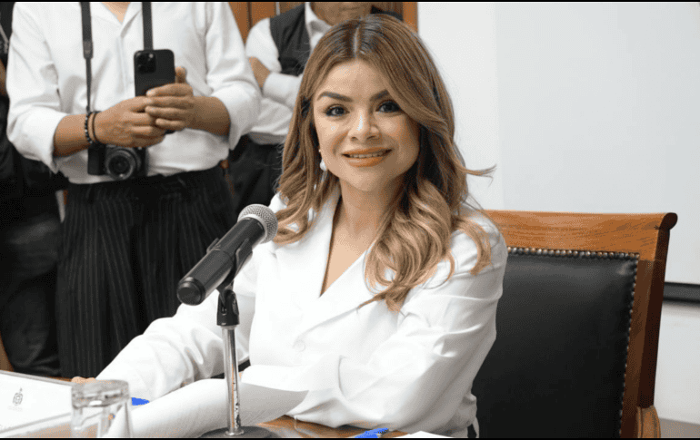 Presidenta de la Comisión de Hacienda del Congreso de Jalisco, Gabriela Cárdenas Rodríguez. X/@GabyCardenas