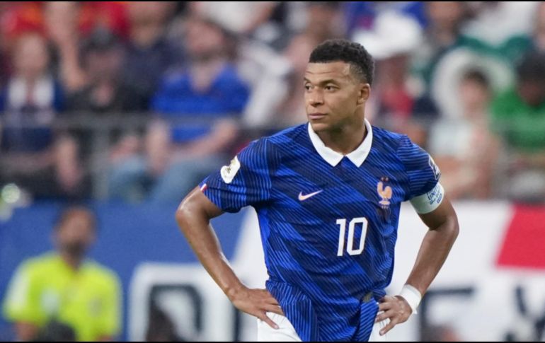 Mbappé buscaba llegar a la final para intentar marcar y convertirse en uno de los pocos jugadores en anotar en tres finales mundialistas. Xinhua/ H. Zongzhi.