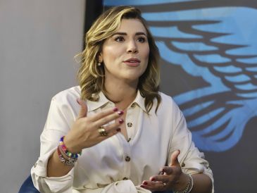 Marina del Pilar Ávila Olmeda admitió la autenticidad de los audios, pero aclaró que "se trata de fragmentos aislados y sacados de contexto". SUN/ARCHIVO