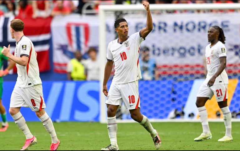 La posición de mediocentro ofensivo estará perfectamente cubierta en la selección inglesa gracias al despliegue creativo de Jude Bellingham. IMAGO7