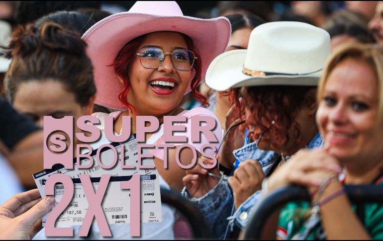 Estos cuatro conciertos se encuentran al 2x1 en Guadalajara solo por hoy, 15 de julio, en la taquilla digital de Superboletos. EL INFORMADOR / ARCHIVO