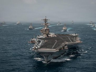 Las declaraciones ocurren tras el restablecimiento del bloqueo naval a puertos iraníes en el estrecho de Ormuz por parte de Estados Unidos. EFE/Centcom