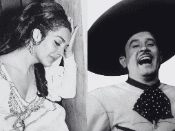 La promoción destacaba los apasionados besos entre Pedro Infante y Elsa Aguirre, asegurando incluso que era una película apta para toda la familia. NTX/EL INFORMADOR/ARCHIVO