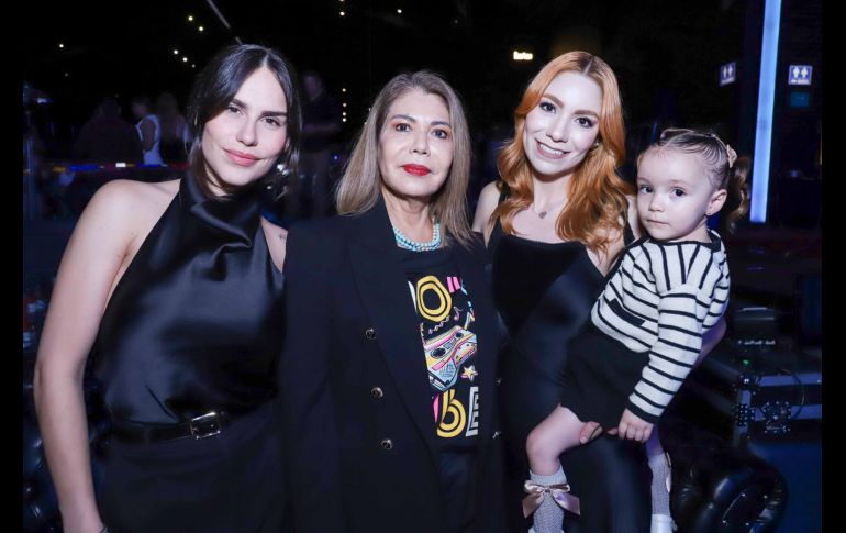 Gabriela Chesa, Lupita de Alcocer, Denise Díaz e Isabella Alcocer Díaz. GENTE BIEN JALISCO / Revista del 17 de julio 2026