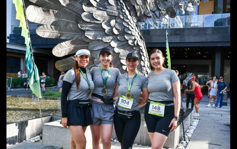 Jennifer Ayala, Karen Bañalez, Amelia Alarcón y Jackie Morales. GENTE BIEN JALISCO / Revista del 17 de julio 2026
