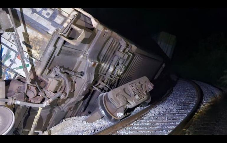 A pesar de lo aparatoso, no se registraron heridos o muertos en el nuevo accidente del Tren Interoceánico. X/@azucenau