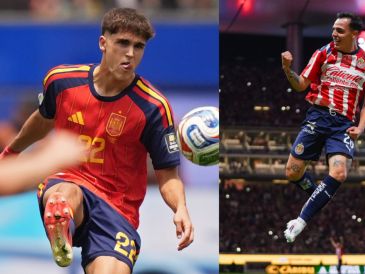 Hugo Camberos enfrentó a Pau Cubarsí en dos ocasiones antes de que ambos iniciaran su camino hacia la élite del fútbol. EFE. IMAGO7.