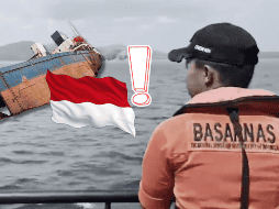 Los accidentes marítimos son comunes en Indonesia debido a infraestructuras precarias. EFE /  AGENCIA DE BÚSQUEDA Y RESCATE (BASARNAS) / UNSPLASH / E. AKYURT