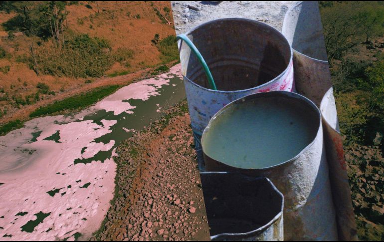 La Presidenta Claudia Sheinbaum detalló cuáles son los factores que mantienen contaminados a los ríos Lerma-Santiago, Atoyac y Tula. EL INFORMADOR / ARCHIVO