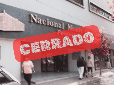 El paro de actividades del Nacional Monte de Piedad mantiene cerradas más de 300 sucursales en todo México. EL INFORMADOR/ARCHIVO