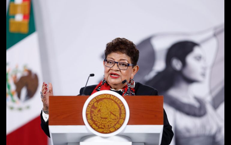 Ernestina Godoy Ramos se pronunció tras el arresto de Ernesto 