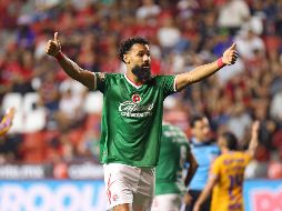 Mourad El Ghezouani. El delantero marroquí marcó un doblete que le dio el triunfo a su equipo. IMAGO7/D. Vega